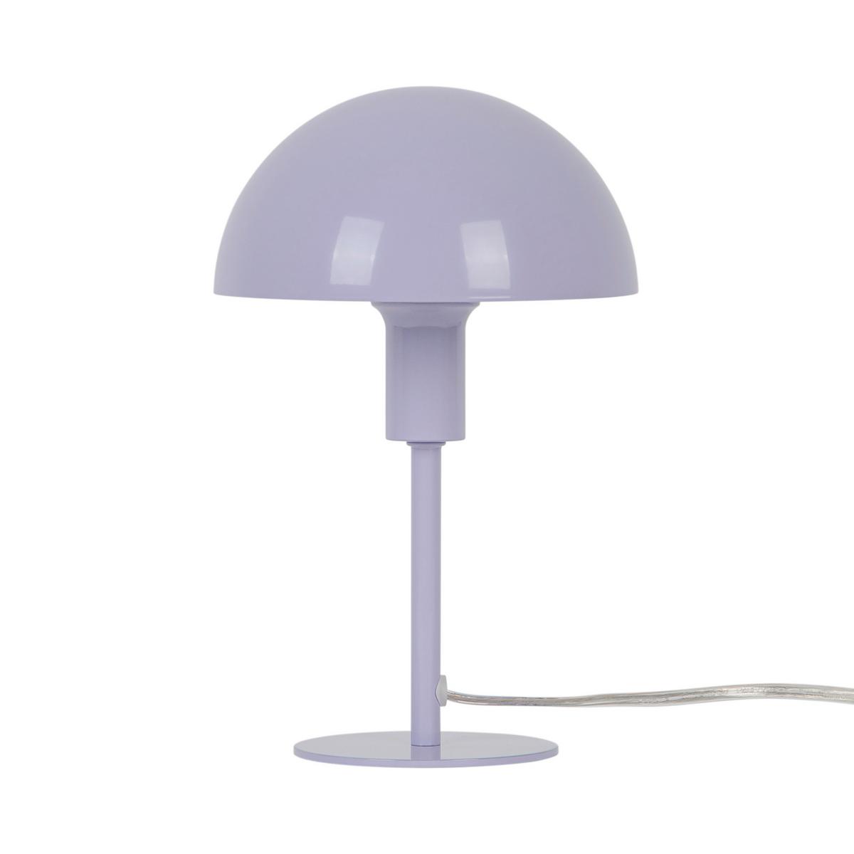 LAMPA STOŁOWA 2213745007 ELLEN MINI LILA - liliowy, Design, metal (16/25cm) - Nordlux