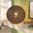 Namizna Svetilka Sophia - rjava, tekstil (30cm) - MÖMAX modern living