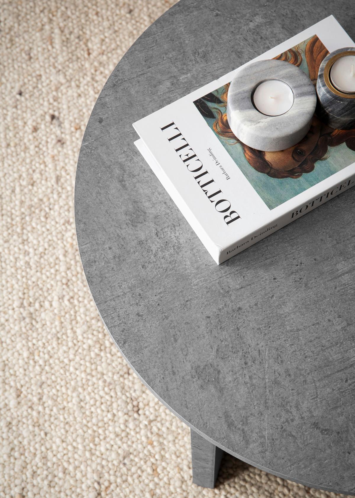 COUCHTISCH WL6.915 - Grau, Design, Holzwerkstoff (60/60/33cm) - Livetastic