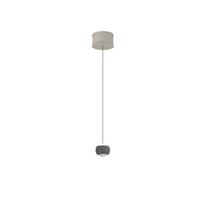 LAMPA WISZĄCA LED MR34440142 CANNON - antracytowy/szarobiały, Konventionell, tworzywo sztuczne/metal (15,5/200cm) - Musterring