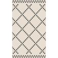 Flachwebeteppich Edgar Creme 100x150cm - Silberfarben/Creme, MODERN, Textil (100/150cm) - MÖMAX modern living
