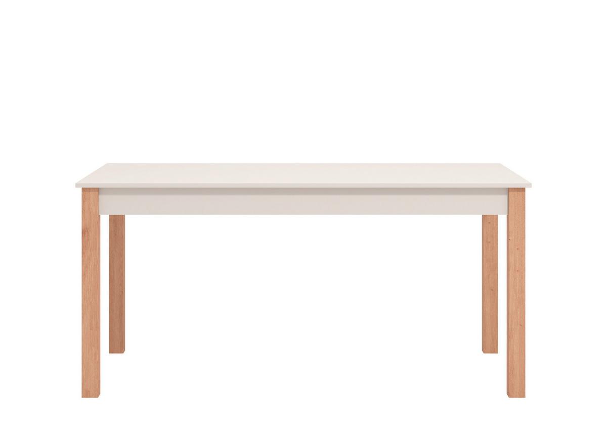 Étkezőasztal Belfort - kasmírszínű/Artisan tölgy, Modern, faalapú anyag (160-200/77/80cm)