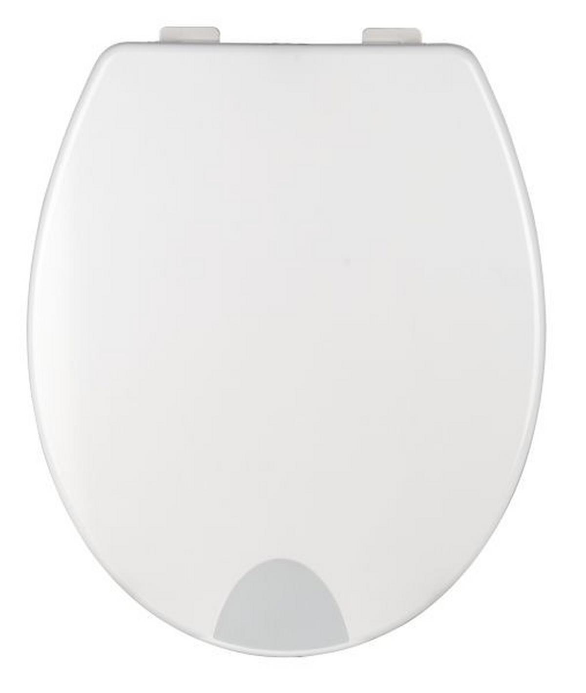 Capac WC Secura Comfort - alb, Basics, plastic (37/7/43,5cm) - Wenko