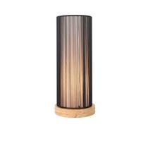 Svjetiljka Stolna 50501215 - crna, Basics, drvo/tekstil (14/14/33cm)