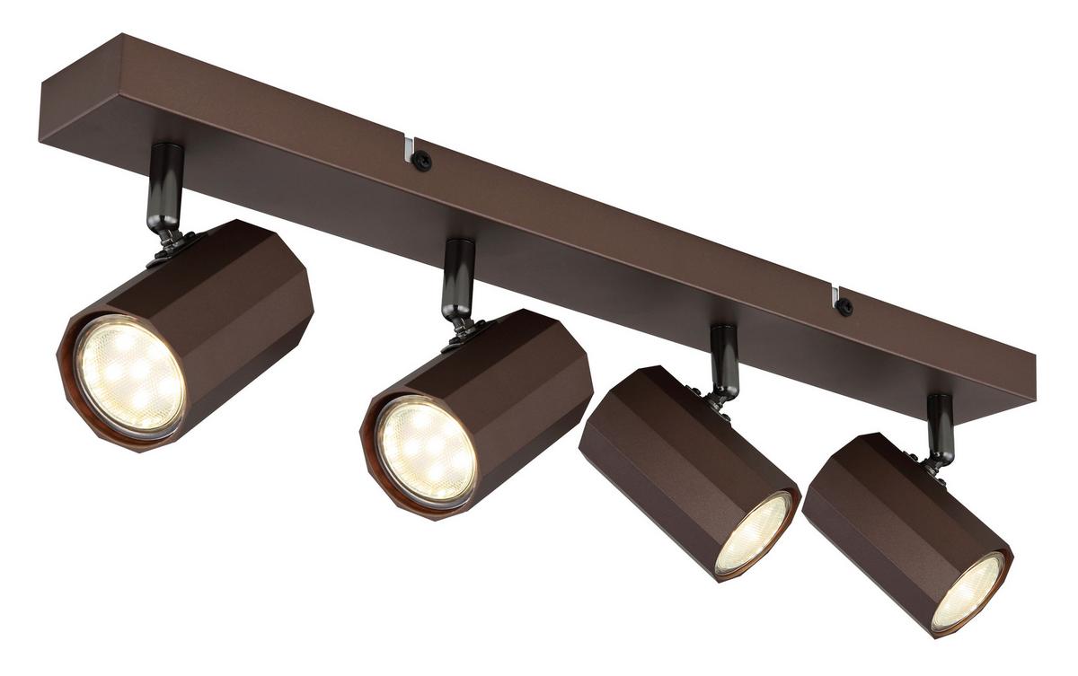 Spotlámpa 57919-4 - bronzszínű, Konventionell, fém (53/6/14,5cm) - Globo