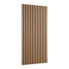 AKUSTIKPANEL GRACE 2ER-SET -SB- - svart/ekfärgad, Modern, trämaterial/trä (60,5/120/2,2cm) - Mömax