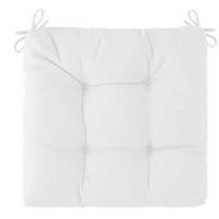 Ülőpárna Elli 40/40 - fehér, textil (40/40/7cm) - Mömax