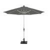 Senčnik Acapole, Antracit, 300 Cm - platinaste barve/antracit, Basics, kovina/tekstil (300cm) - Gardenson