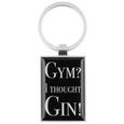Schlüsselanhänger Gin verschiedene Dessins - Schwarz/Weiß, Design, Metall (5/3cm) Schlüsselanhänger Gin verschiedene Dessins - Schwarz/Weiß, Design, Metall (5/3cm)