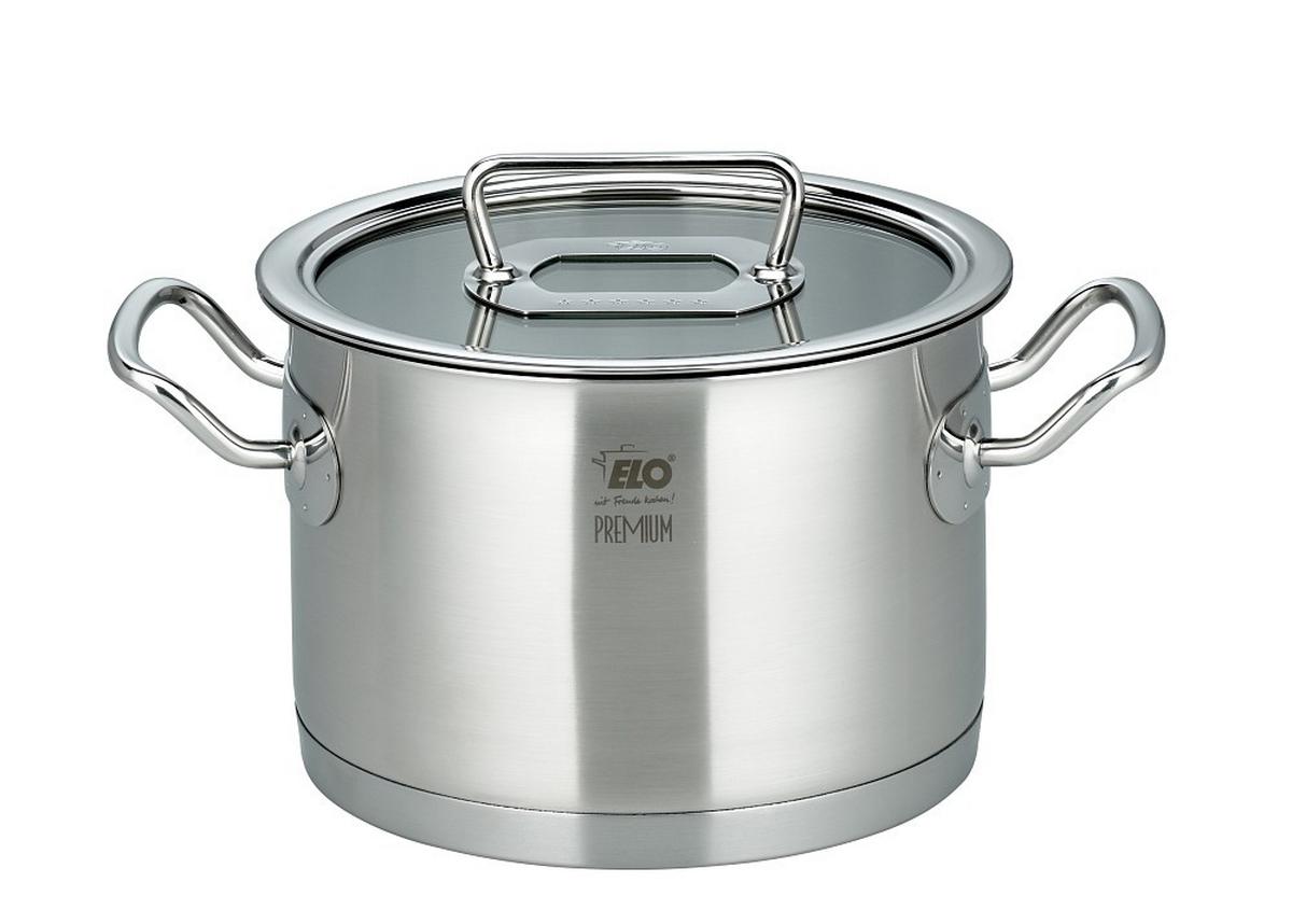 ZESTAW GARNKÓW 40905 ELO - kolor srebrny/kolor stalowy, Design, metal/szkło - ELO