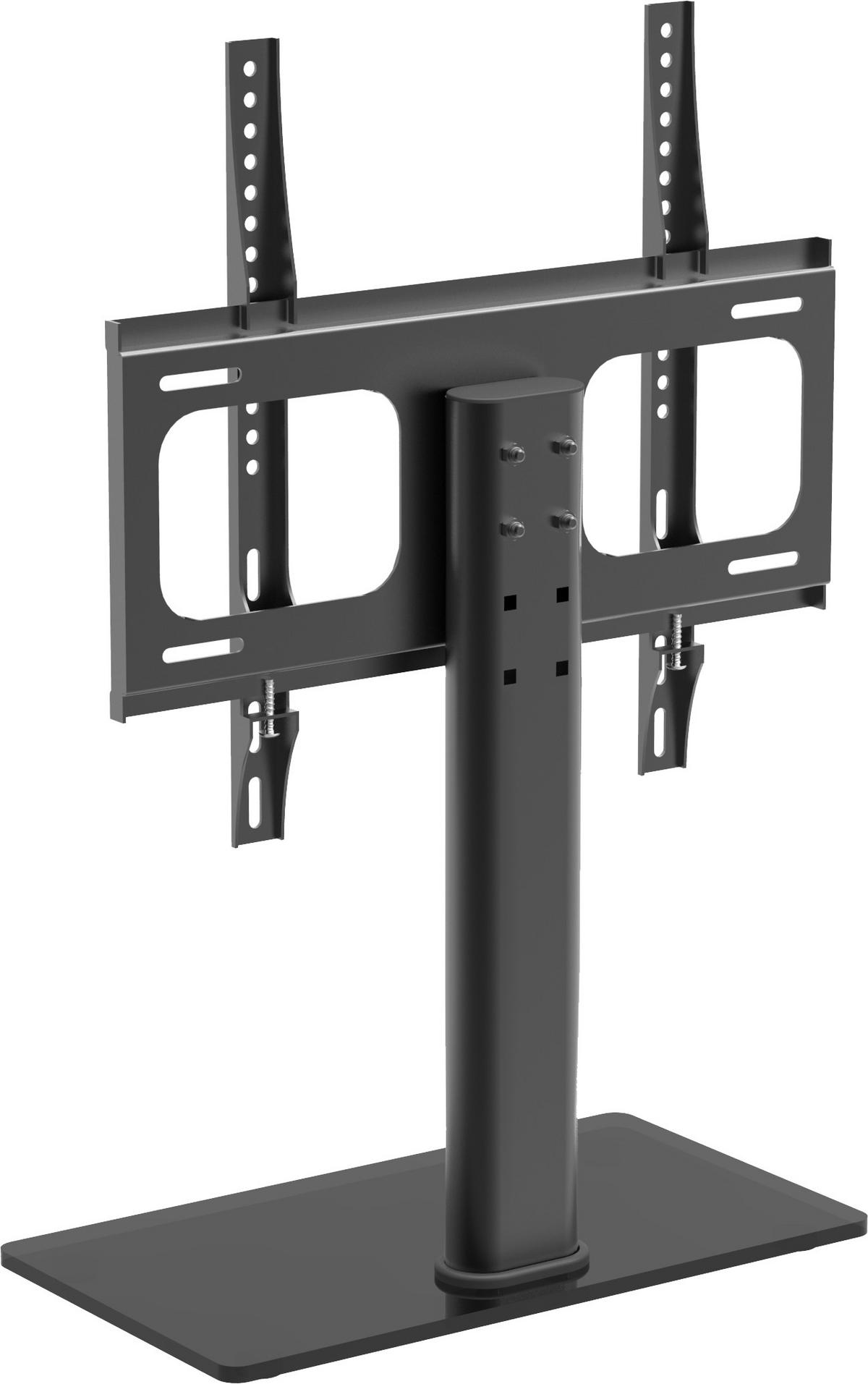 Stojalo Za Tv B-tts 400, Črna - črna, Basics, kovina/steklo (46/67,4/24cm) - MID.YOU