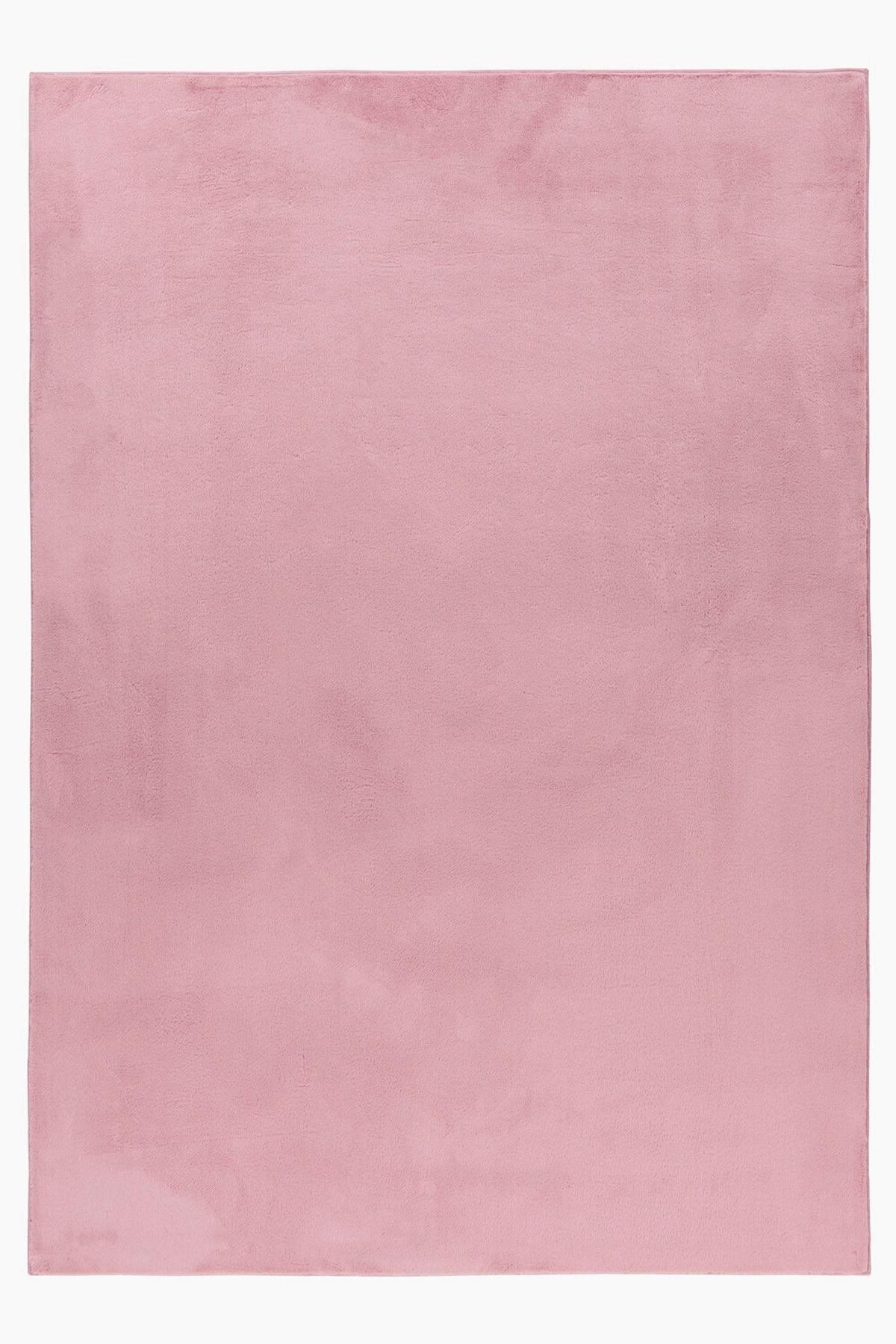 Hochflorteppich Pouffy Rosa ca. 80x250cm - Rosa, Basics, Textil (80/250cm)