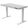 BUREAU HARRY - Wit, Modern, Houtcomposiet/Kunststof (120/72-120/60cm) - Mömax