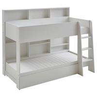 Krevet Na Kat Sely - bijela, Konvencionalno, drvni materijal (90/200cm) - Based