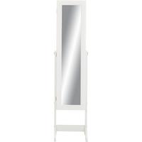 SZAFKA NA BIŻUTERIĘ VIOLET - biały, Romantik / Landhaus, materiał drewnopochodny/drewno (34/145/38cm) - Mömax