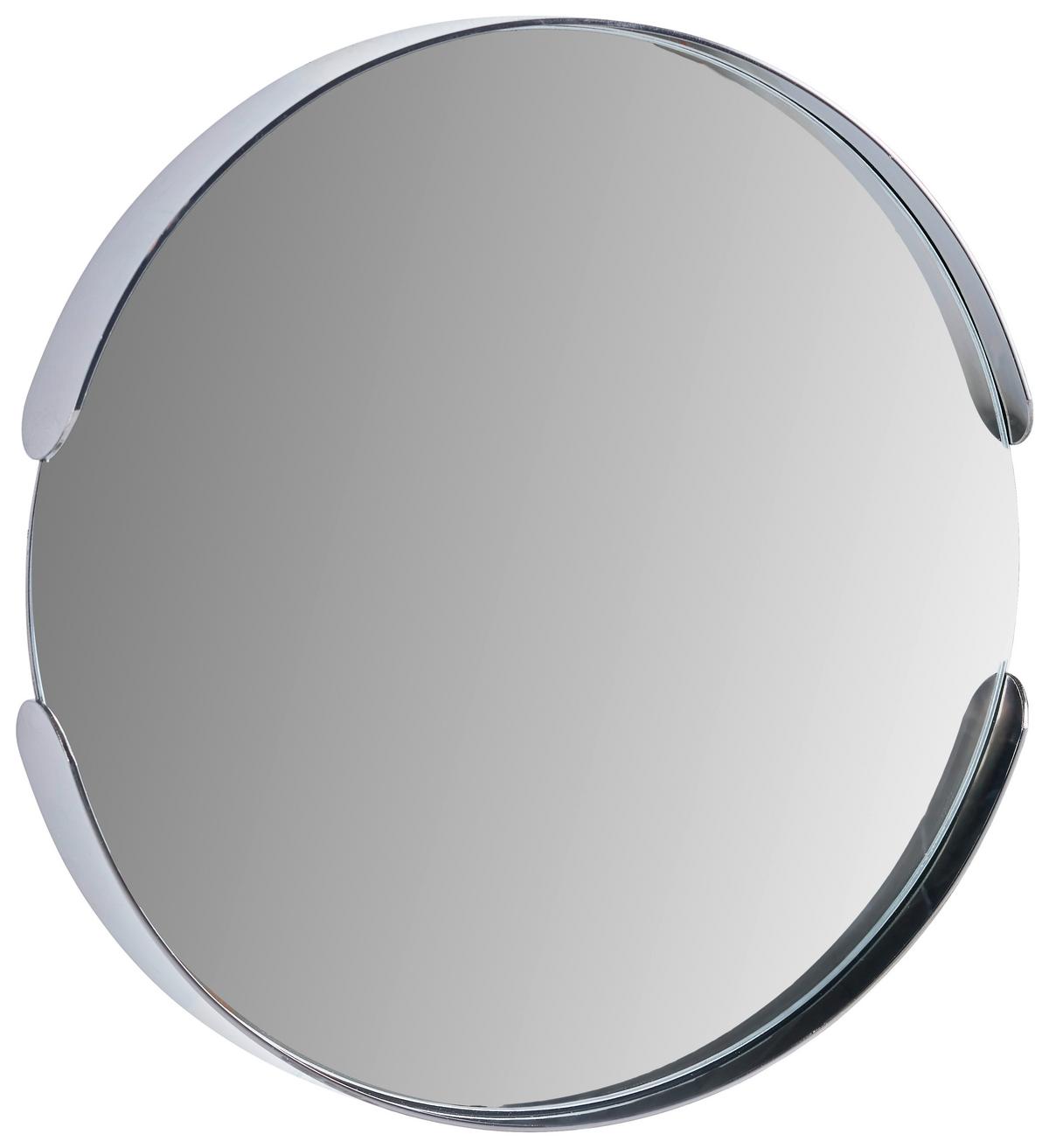 LUSTRO ŚCIENNE NOAH - kolor niklowy, Trend, metal/szkło (30/30/3,5cm) - Carryhome