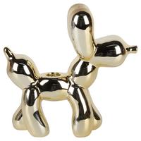 Skulptur Balloon Goldfarben - Goldfarben, Keramik (22/21,8/7,2cm) - Mömax