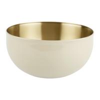 Rührschüssel Betty M Creme/Champagner - Champagner/Creme, MODERN, Metall (23,5/12cm) - Mömax