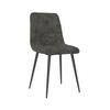 STOL MINO - grå/svart, Modern, metall/trä (46/88/54cm) - Bessagi Home