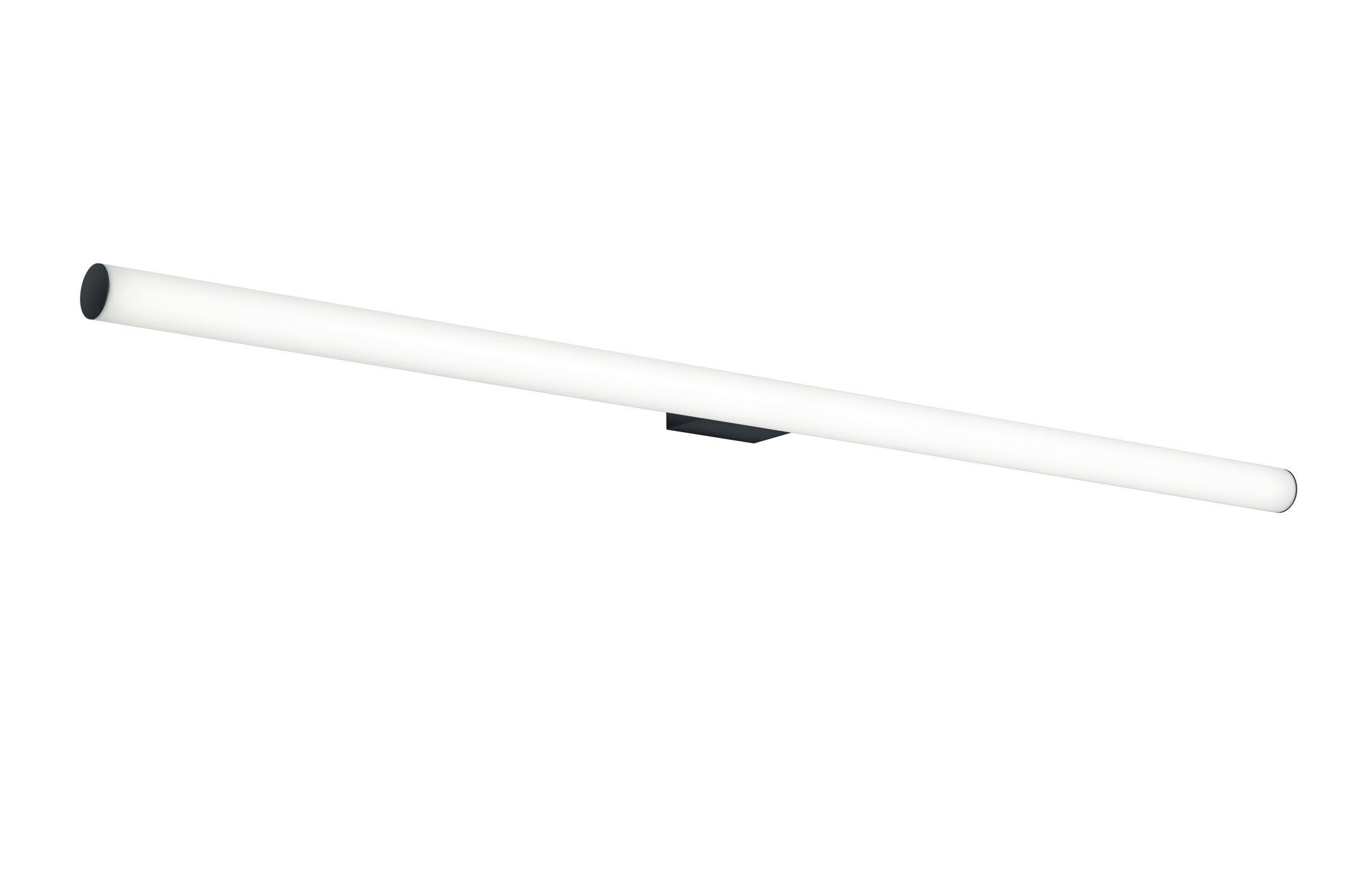 KINKIET ŁAZIENKOWY 18/2023.22 LOOM - czarny, Konventionell, tworzywo sztuczne/metal (120/4/8,5cm) - Helestra