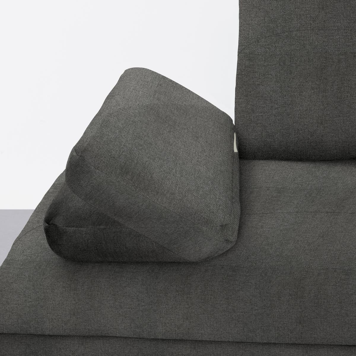 Wohnlandschaft Trendy Anthrazit - Anthrazit/Schwarz, MODERN, Holzwerkstoff/Textil (250/93/310cm) - Premium Living