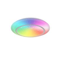 LAMPA SUFITOWA LED RAINBOW *SBN*SH* - biały, Lifestyle, tworzywo sztuczne/metal (50/9cm) - Novel