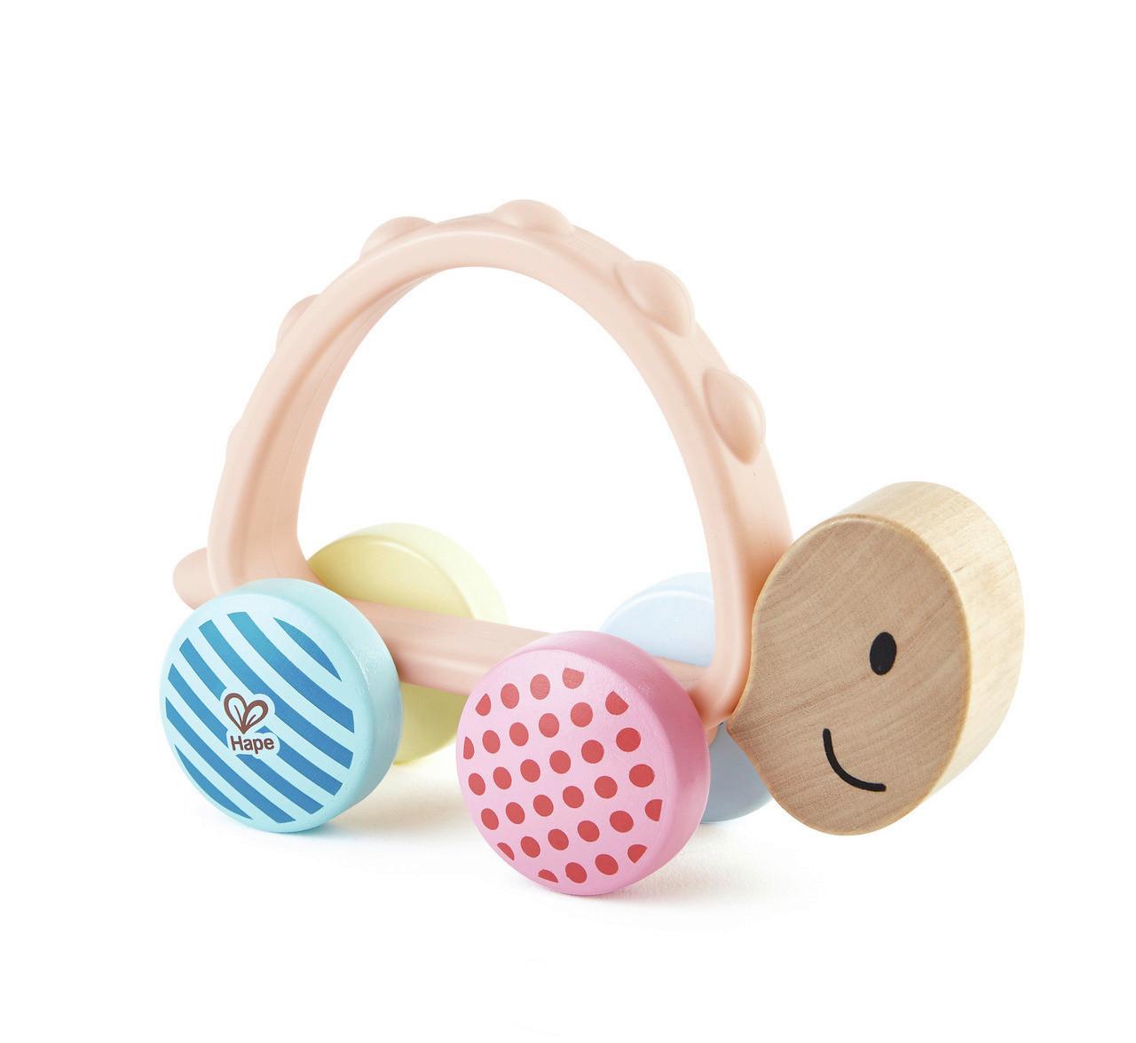 Fogóka, Gurulós Hape - többszínű, Basics, műanyag/faalapú anyag (14,0/10,0/5,5cm) - Hape