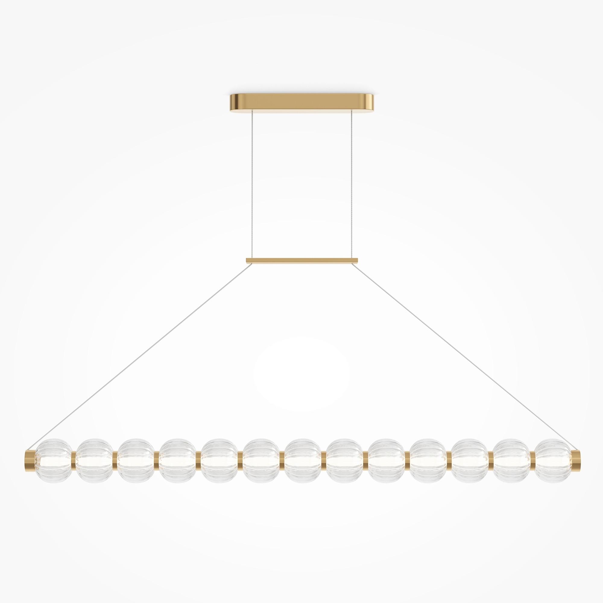 Pendelleuchte Mod555pl-L18g3k - Goldfarben, Design, Metall (110/312.2/9cm) - MAYTONI