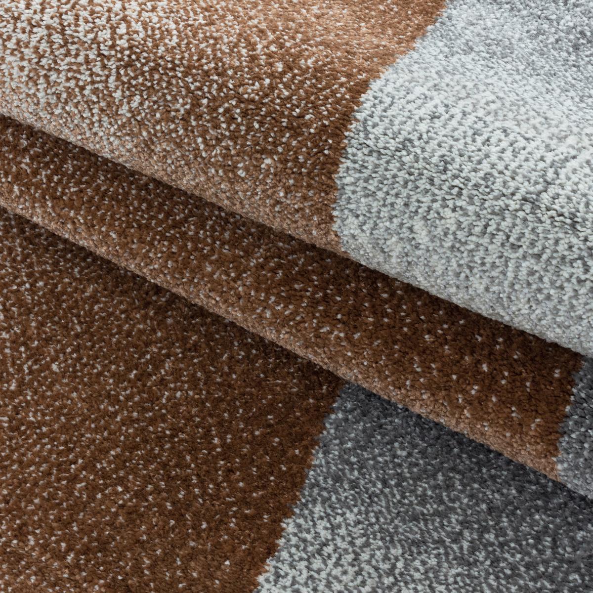 Hochflorteppich Rio Kupferfarben ca. 140x200cm - Kupferfarben, Basics, Textil (140/200cm)