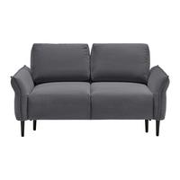 2-Sitzer-Sofa Custom Dunkelgrün - Dunkelgrün/Dunkelgrau, MODERN, Holz/Textil (150/85/92cm) - Mömax