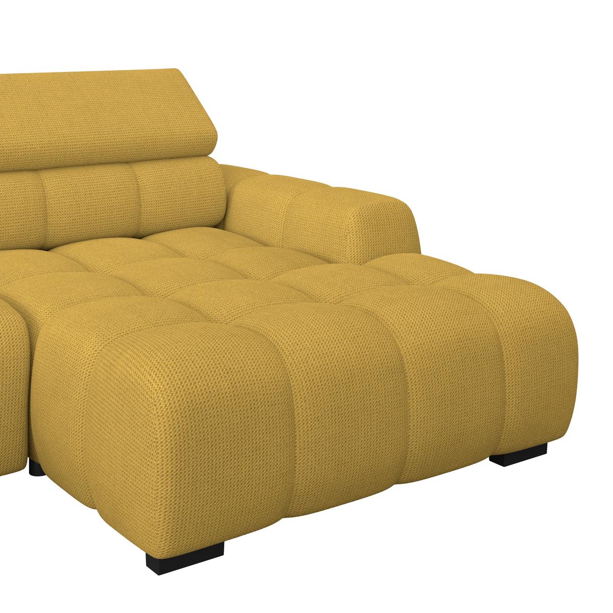 Coltar FARGO S - galben muștar, Trend, textil (285/168cm)