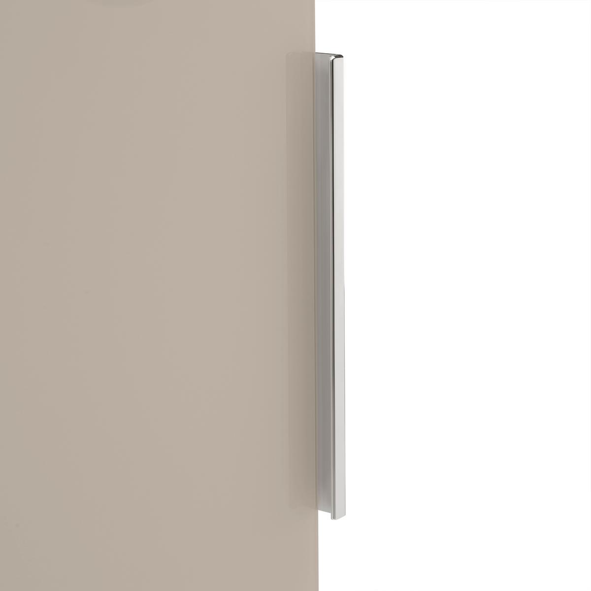 Hängeelement Siena Kaschmir - Chromfarben/Kaschmir, MODERN, Glas/Holzwerkstoff (45/125/32cm) - Premium Living