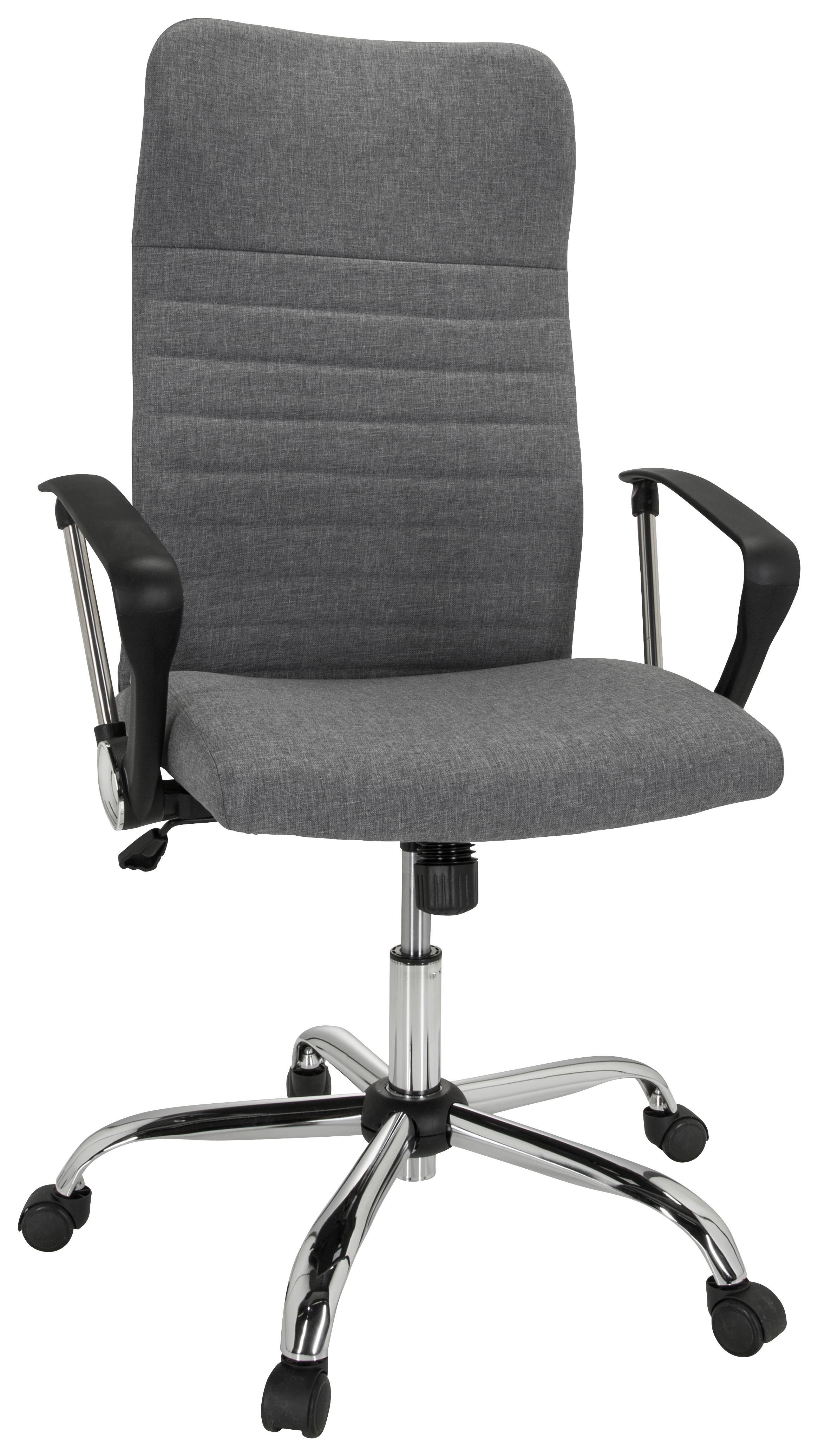 Pisarniški Stol Arton 40, Siva - siva, Moderno, kovina/umetna masa (72/113/55cm) - MID.YOU