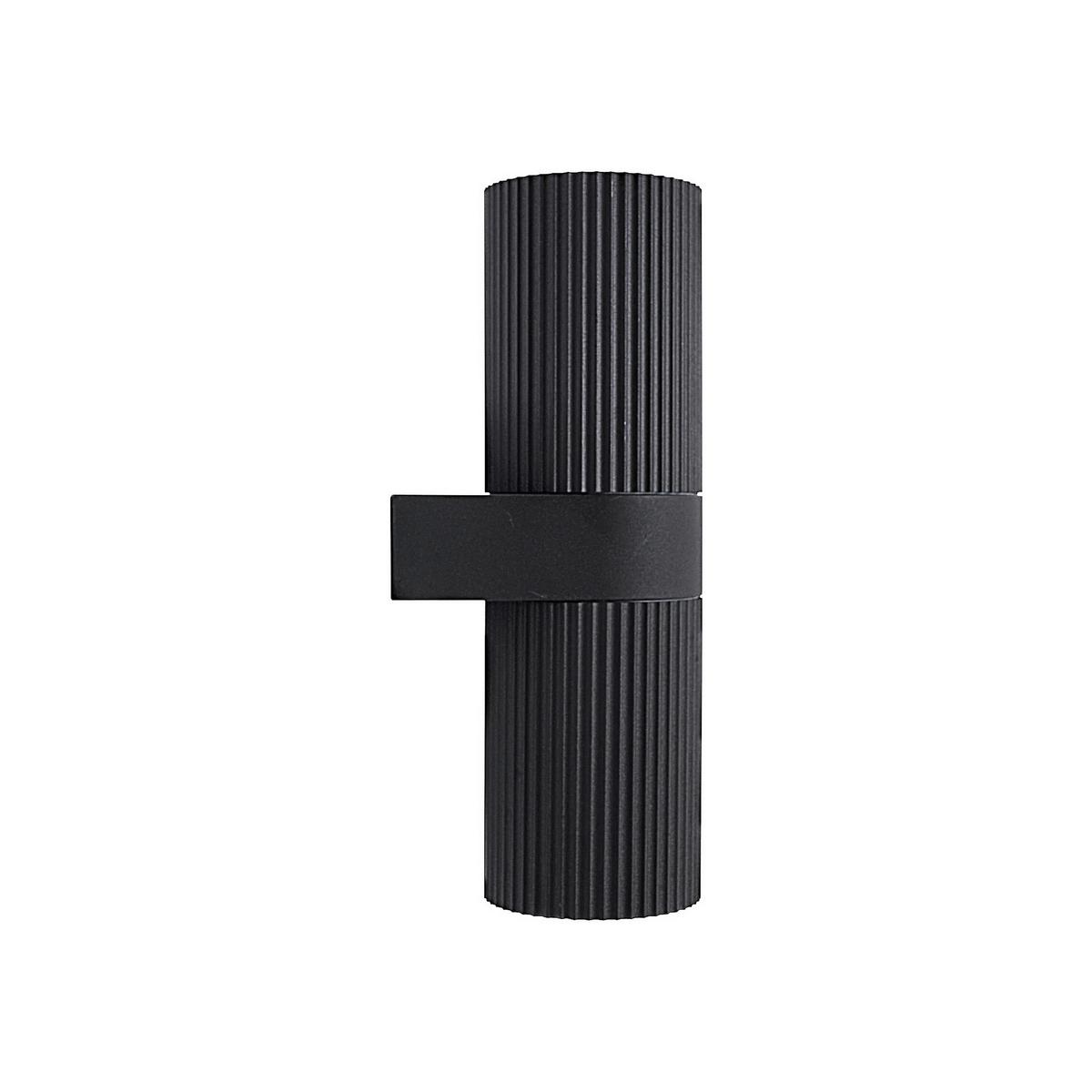 KINKIET ZEWNĘTRZNY 2618231003 KYKLOP RIPPLE MAXI - czarny, Design, metal (11/15,5/35,5cm) - Nordlux