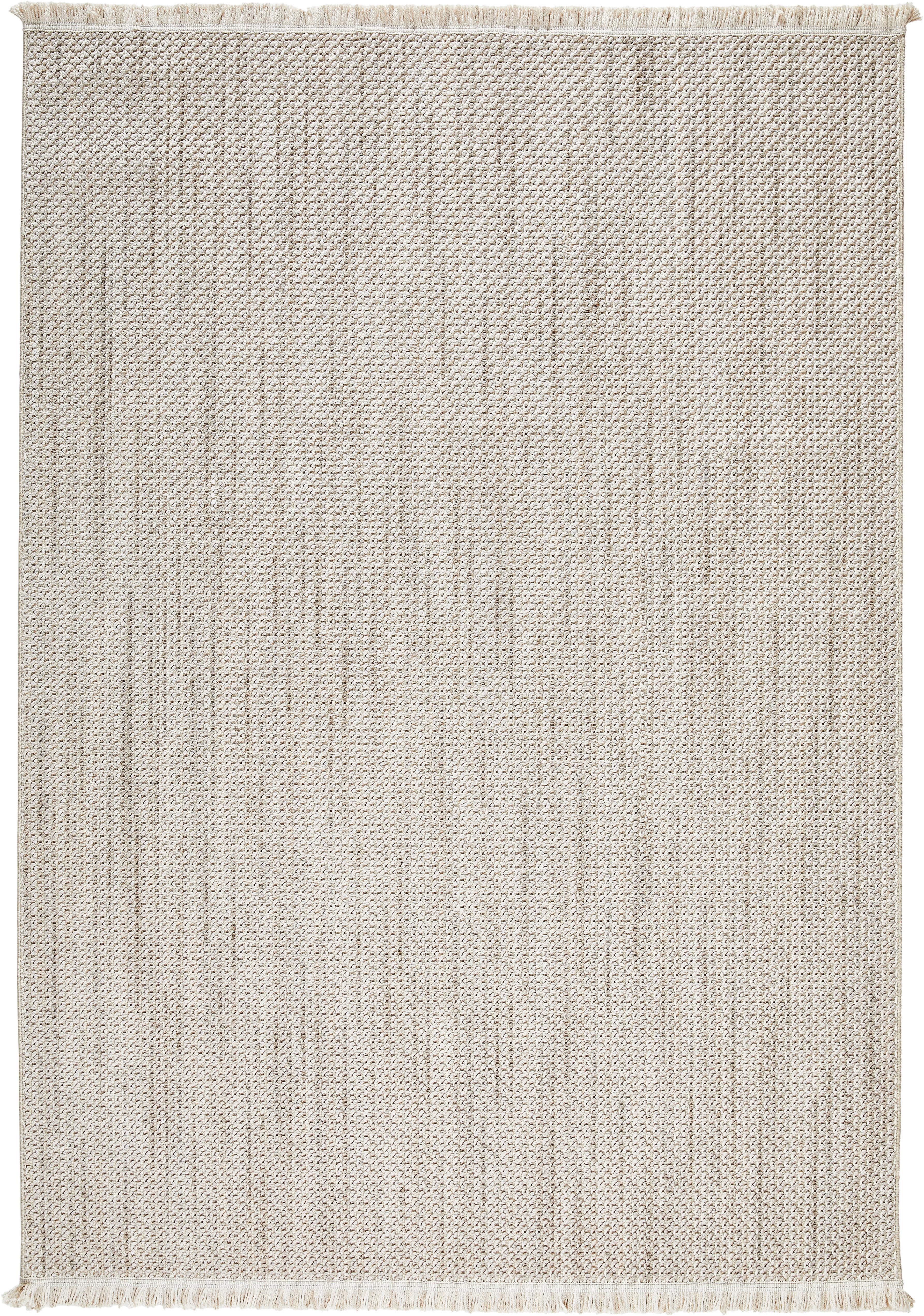 DYWAN TKANY TAMPERE - jasnoszary/biały, Basics, tkanina (160/230cm) - Novel