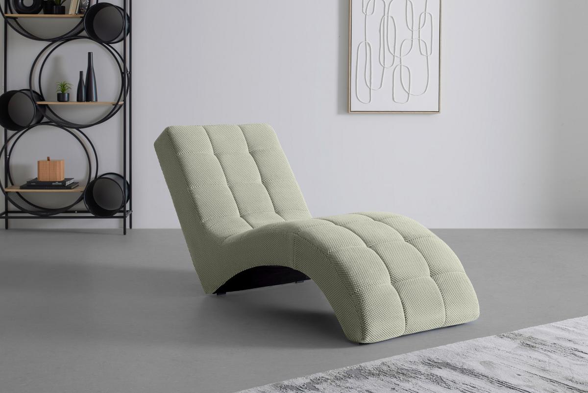 Fotoliu sezlong de relaxare LAGUNA - grej, Modern, textil (68/80/167cm) - Mömax