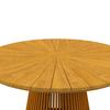 UTEBORD SANJA - teakfärg, Modern, trä (140/76cm) - Bessagi Garden
