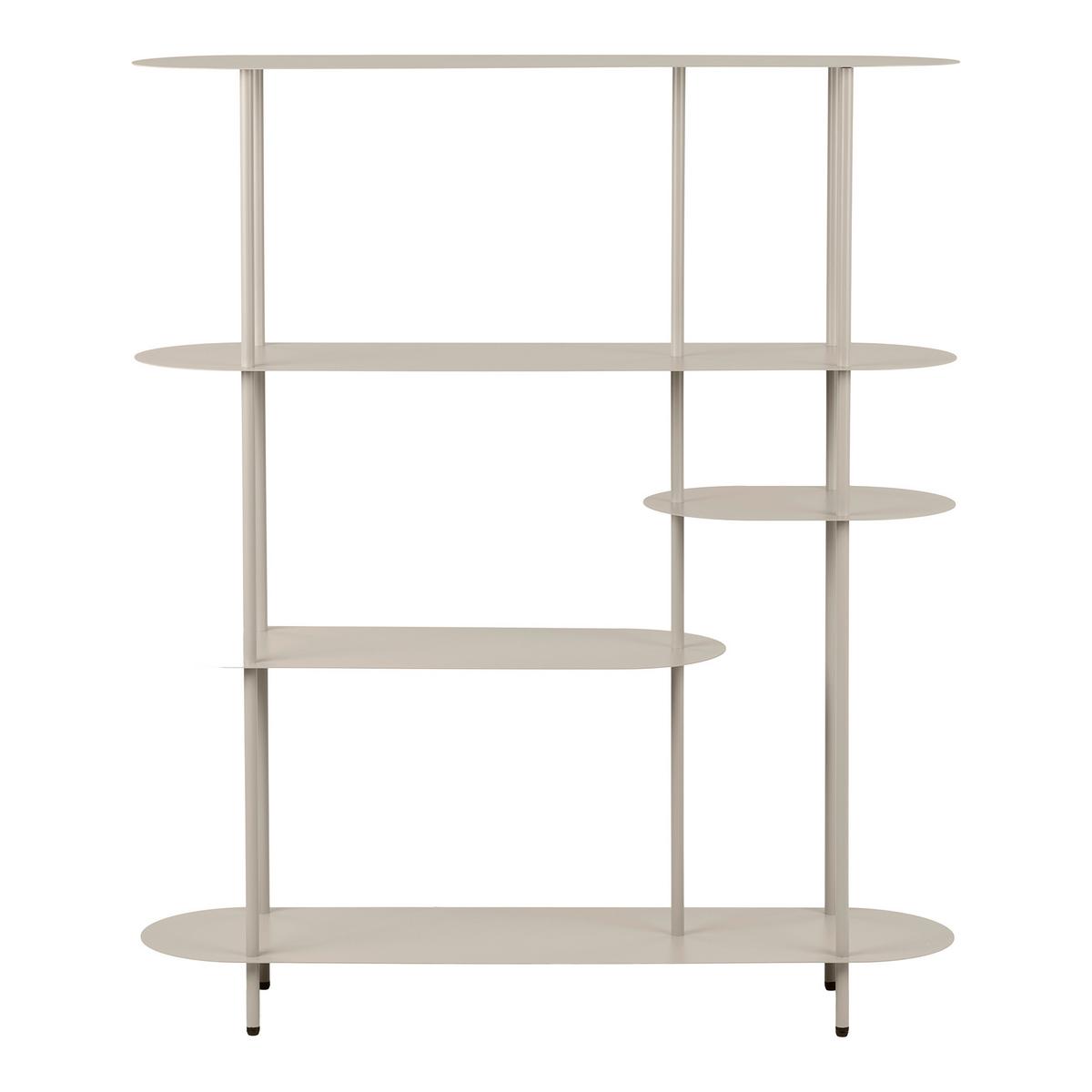 Regal Rieti Greige - Greige, Design, Metall (118/139/31cm) - MID.YOU