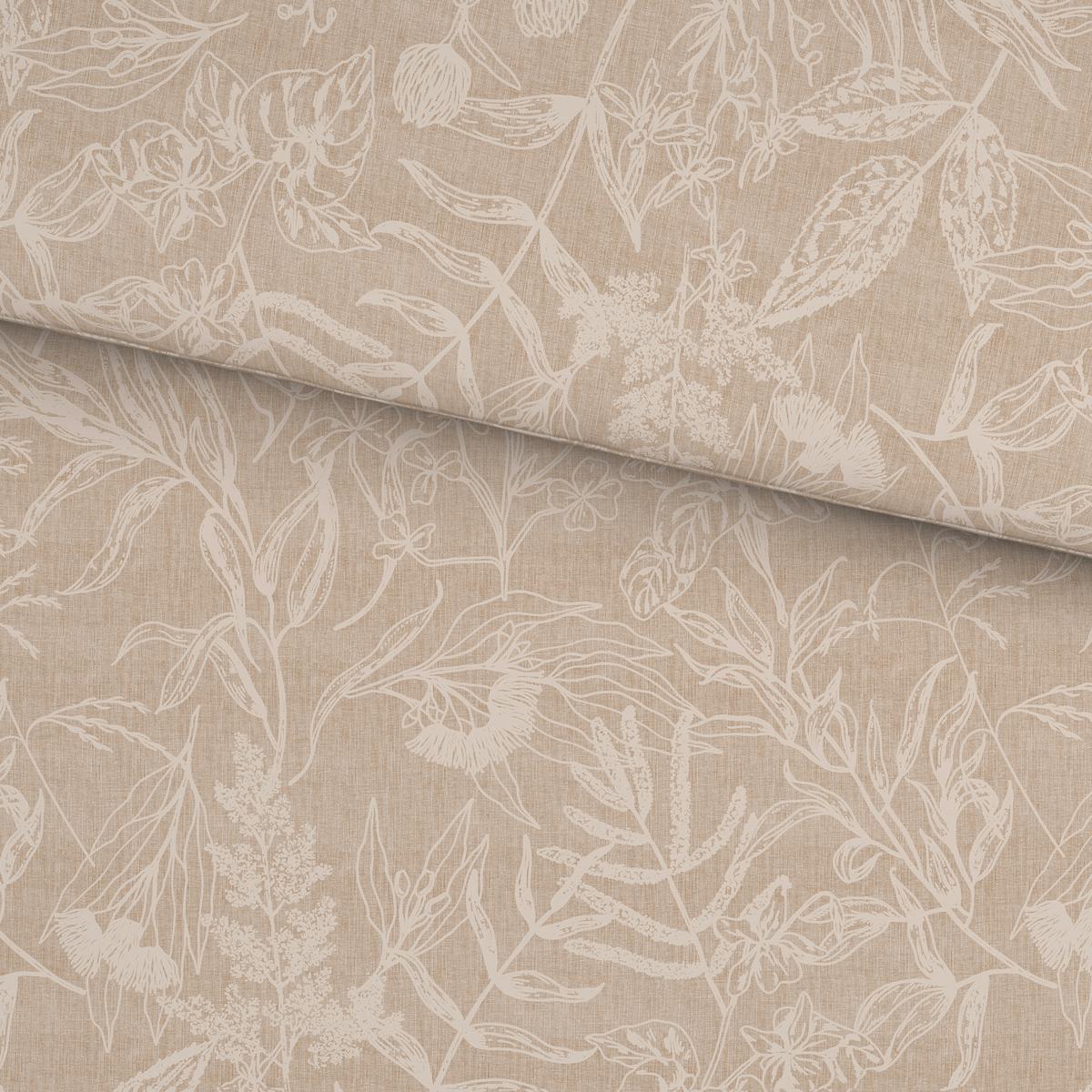 Lenjerie de pat Tylpur cca. 140x200/50x70 cm - bej, textil (200/140cm) - Mömax