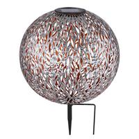 Solarna Svetilka Solar, S Sijalko - zlate barve/srebrne barve, Konvencionalno, kovina (27/38cm) - Globo