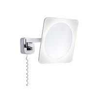 LED-Wandleuchte Bela in Weiß/Chromfarben max. 5,7 W - Chromfarben/Weiß, Basics, Metall (23/23cm) - Paulmann