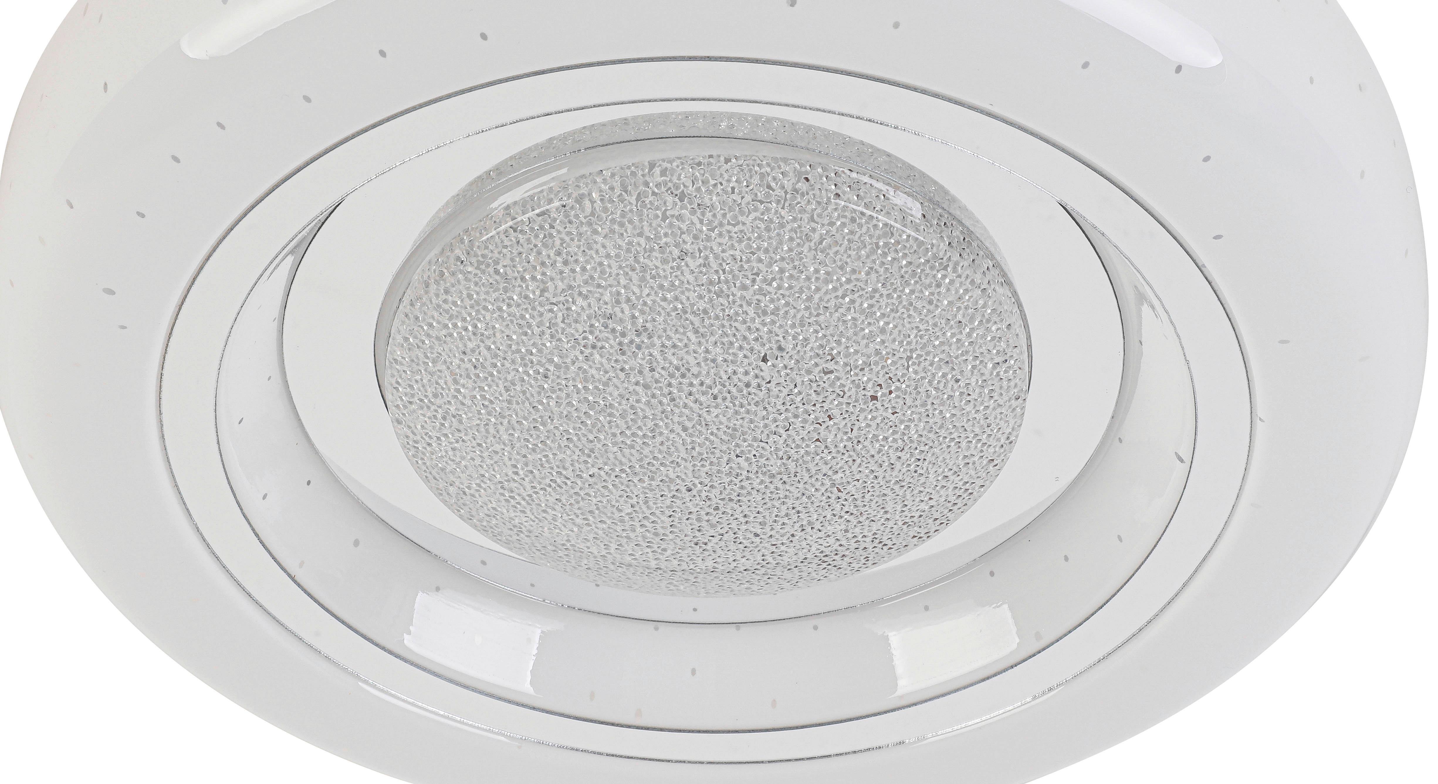 LED-TAKLAMPA ALI - vit/kromfärg, Modern, metall/plast (26/5,5cm) - Mömax