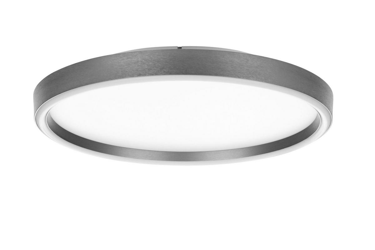 LAMPA SUFITOWA LED PHOENIX *SBN* - kolor aluminiowy, Basics, metal (39/5,5cm) - Novel