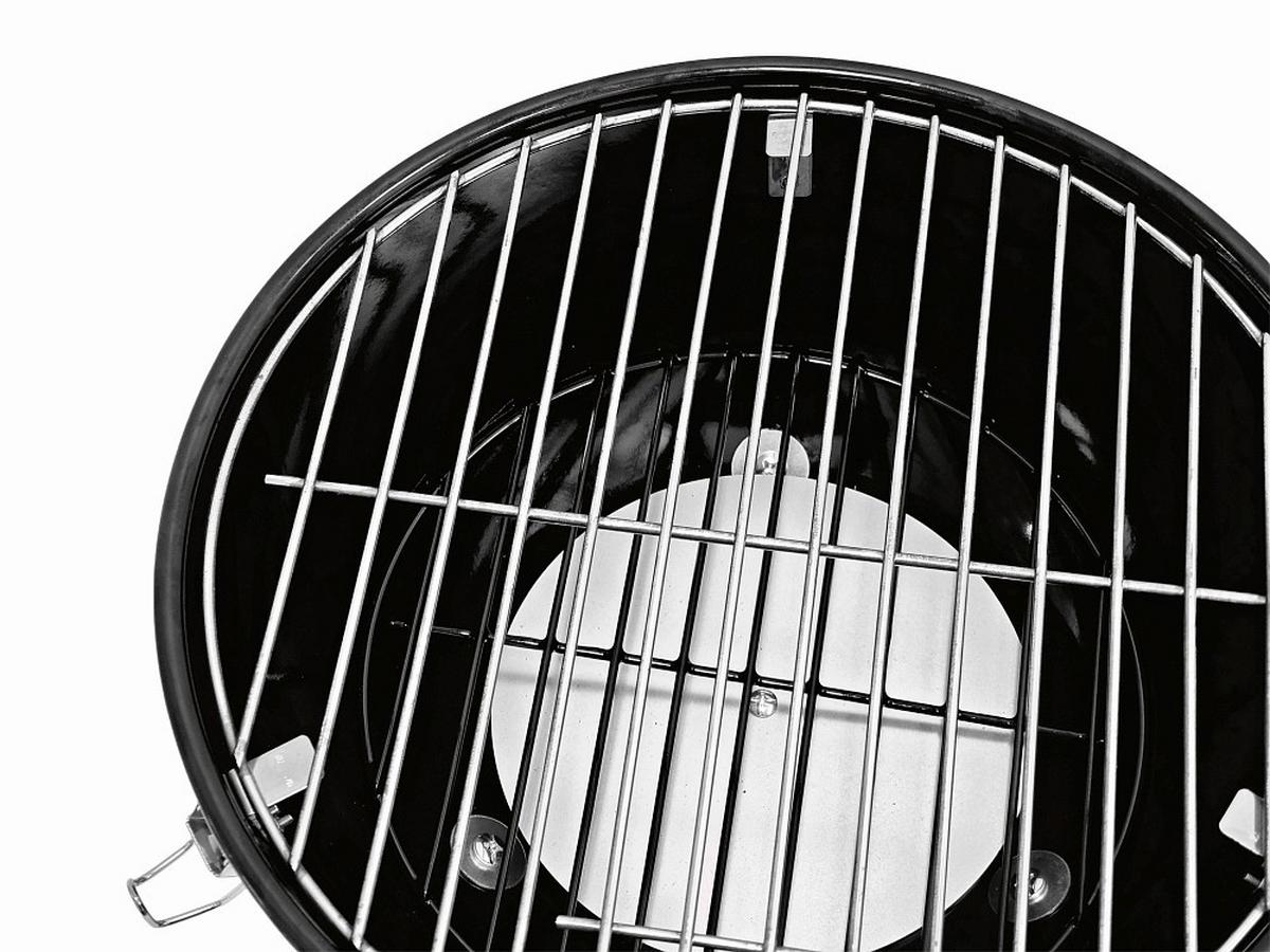 GRILL KULISTY 19421 - czarny, Basics, tworzywo sztuczne/metal (37/46/37cm) - Landmann