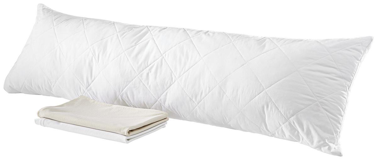 PODUSZKA DLA ŚPIĄCYCH NA BOKU DALLAS - biały, Basics, tkanina (40/140cm) - Sleeptex