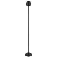 AKUMULATOROWA LAMPA STOJĄCA 58438SG - czarny/opal, Basics, tworzywo sztuczne/metal (16/120cm) - Globo