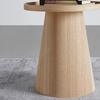 Beistelltisch Jens Naturfarben - naturfärgad, Modern, trämaterial/trä (45/50cm) - Premium Living