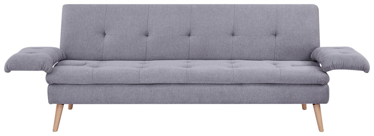 Zofa Armano, Posteljna Funkcija, Siva - siva/naravne barve, Basics, tekstil/les (190/83/87cm) - P & B