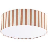 LAMPA SUFITOWA NEELE - kolor naturalny/brązowy, Modern, tworzywo sztuczne/metal (37/13cm) - Novel