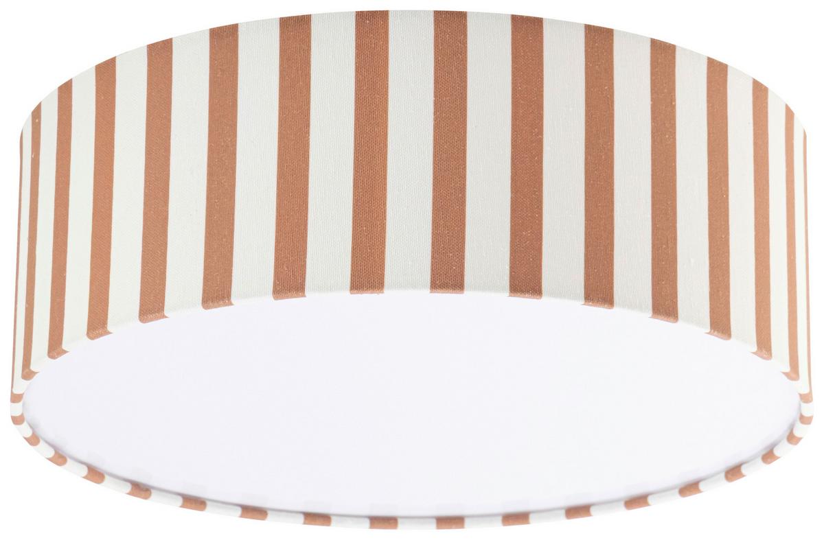 LAMPA SUFITOWA NEELE - kolor naturalny/brązowy, Modern, tworzywo sztuczne/metal (37/13cm) - Novel